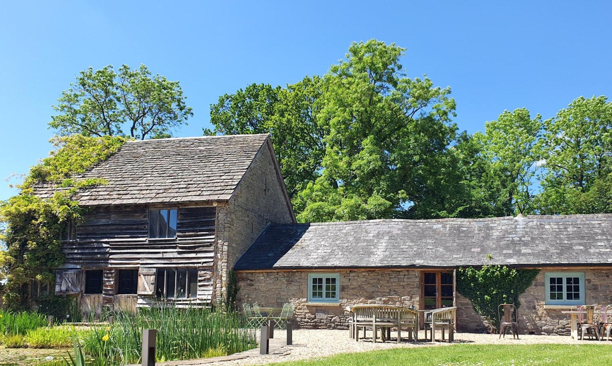 キングトン The Threshing Barn At Penrhos Courtヴィラ 部屋 写真